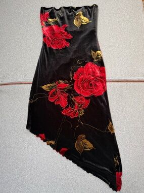 Vintage asymmetrical Caché Eveningwear Dress size 6